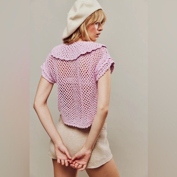 Free people Lily Crochet Top - Picture 4 of 7